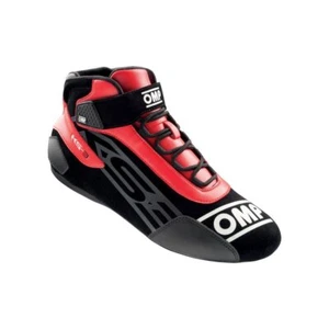 OMP Racing KS-3 IC/826 Karting Kart Shoes black/red - size 45 - Picture 1 of 1