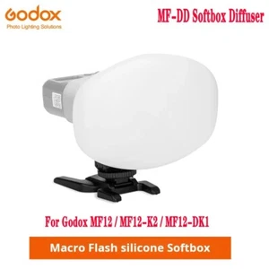 Godox MF-DD Dyfuzor Żel krzemionkowy Kopułka dyfuzyjna do lampy błyskowej MF12 MF12-K2 MF12-DK1 - Zdjęcie 1 z 9