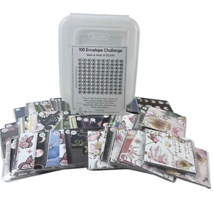 Magical budgeting new “astrology chic” 1-100 mini envelope challenge W/box - Picture 1 of 6
