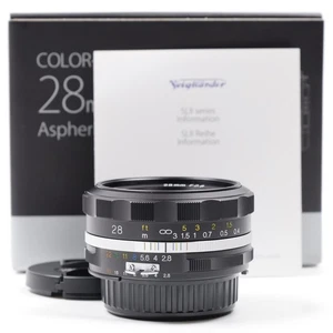 Voigtlander COLOR-SKOPAR 28mm F2.8 SL IIs for Nikon F mount [Unused] #2000j - Picture 1 of 12