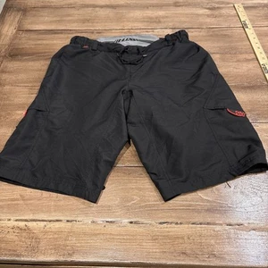 Fox Racing Shorts Uomo 34 Nero Cargo Bicicletta Ciclismo Mountain Bike Sedile Imbottito - Foto 1 di 13