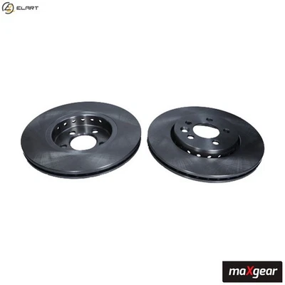 2x BRAKE DISC 19-1252 FOR MG ROVER 18K4G 1.8L 4cyl 6 18K4G/K4C 1.8L19D4N 1.9L 75 - Image 1 of 4