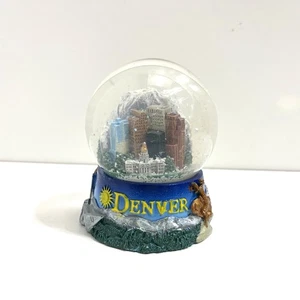 Denver Snow Globe Glitter Water Globe Souvenir Decoration - Picture 1 of 9