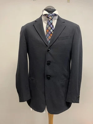 CHAQUETA/BLAZER TRAJE ARMANI COLLZIONI NEGRO TALLA 42R EN MUY BUENA CONDICIÓN (0552) Foto 1 de 4