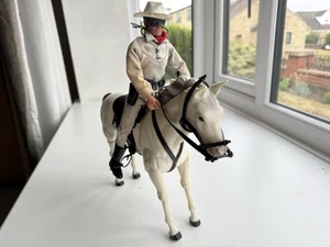 Vintage Lone Ranger & Silver By Marx - Picture 1 of 10