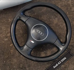 ✴️ VOLANTE IN PELLE 3 RAZZE AUDI A3 3P S-LINE 2006 - Foto 1 di 1