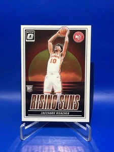 Holo de novato Zaccharie Risacher 2024-25 Donruss Optic Rise Suns RC - Imagen 1 de 2