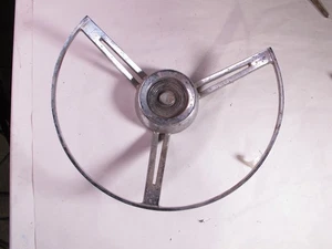 61 Ford Fairlane Galaxie OEM Steering Wheel Horn Ring - Picture 1 of 5