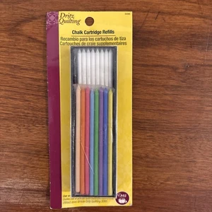Dritz KREIDE PATRONEN NACHFÜLLSET - 8 weiße, 8 farbige Patronen - Bild 1 von 2