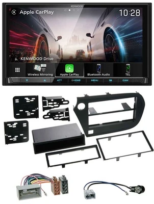 Kenwood MP3 2DIN USB DAB Bluetooth Autoradio für Honda Insight ZE2 09-13 - Bild 1 von 4