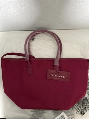 NWT Women’s Polo Ralph Lauren Romance Canvas Tote Bag/purse - Image 1 of 4