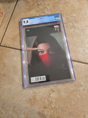 Marvel ШЕЛК (2016) NO1 SPIDER-VERSE хип-хоп Mos Def вариант CGC 9,8 NM/MT - Изображение 1 из 4