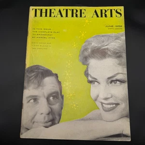 Vintage Theatre Arts Magazine – June 1958 – Complete Play “Clérambard” by Marcel - Bild 1 von 8