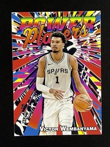 2025-2026 Topps Basketball Victor Wembanyama Power Players San Antonio Spurs - Picture 1 of 2