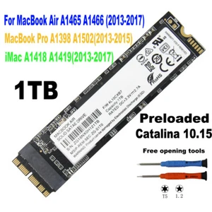 1TB SSD For 2013 2014 2015 2017 MacBook Air A1465 A1466 MacBook Pro A1502 A1398 - Bild 1 von 5