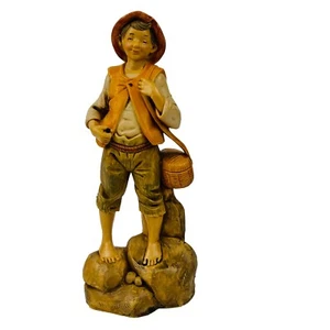 Fontanini Jacob the Fisherman Figure Heirloom Nativity 1999 Members Only NO POLE - Picture 1 of 13