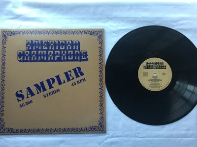 Sampler LP Vinyl 12-inch 45rpm American Gramaphone #AG-366 45rpm Sampler   - Image 1 of 4