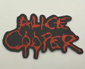 Parche bordado Alice Cooper (banda) planchado cosido - Imagen 1 de 1