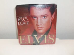 ELVIS PRESLEY THE VERY BEST OF LOVE CD & DVD COLLECTOR'S EDITION TIN NEW SEALED - Picture 1 of 4