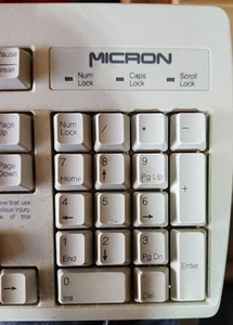 NMB Technologies Wired Keyboard Model RT2258TW Micron - Bild 1 von 8