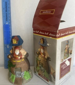 Home Trends Porcelain Dinner Bell Noah’s Ark New In Damaged Box - Picture 1 of 11