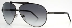 ROBERTO CAVALLI Kaitos 849S 731 Gunmetal Womens Aviator Sunglasses 62-10-130 - Picture 1 of 15