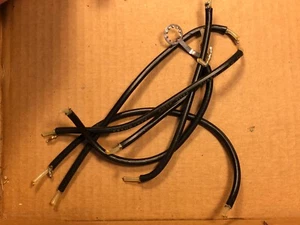 42" Vintage Shielded Wire 1961 for Guitar Amplifier Wiring Black Cable - Picture 1 of 4
