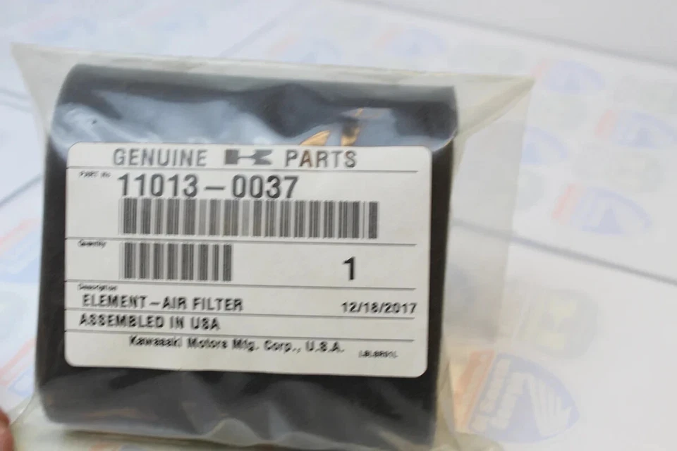 KAWASAKI GENUINE NEW 2010 - 2023 MULE 600 610 4010 4000 SX AIR FILTER 11013-0037 - Image 1 of 1