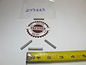 Shear Drive Pin Set of 4 203663 0203663 1956 to 1960 Johnson Evinrude Elto Gale - Picture 1 of 5
