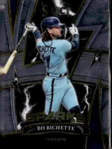2022 Panini Select #SP9 Bo Bichette Sparks Holo - Picture 1 of 2