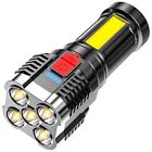 Versatile 5Led Tourch With 9000Lm Brightness Ideal For Camping Or Hiking
