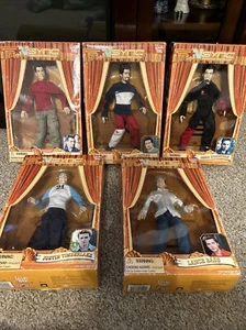 Nsync Living Toyz Collectible Marionette Doll Lot Of 5 Complete Set - Picture 1 of 7