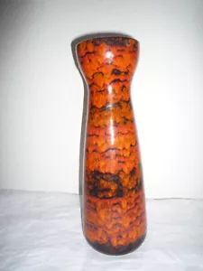 Rare Scheurich Vase 520- 32 fatlava fat lava 70er Jahre WGP Pottery Keramik - Bild 1 von 7