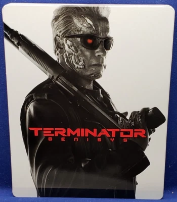 Terminator Genisys (Blu-ray + DVD, 2015, Steelbook) Arnold Schwarzenegger - Image 1 of 4