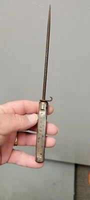 Antiguo Raro De Colección Antiguo John Atkins Droguería Líbano PA Publicidad Pico de Hielo Foto 1 de 4