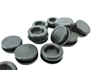 Solid Rubber Grommets Knockout Plugs Fits 16-18 GA Steel 8 Sizes 10 per pack - Picture 1 of 33