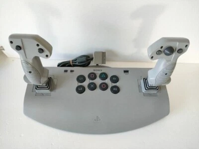 Sony PlayStation PS1 Analog Flight Dual joystick in Box SCPH-1110 console Japan - Image 1 of 4