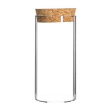 Glass Storage Jars with Cork Lids Modern Kitchen Food Storage - 110ml