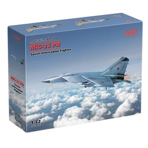 ICM 72177 Kit Modelo Plástico Avión 1:72 MiG-25PD, Caza-Interceptor Soviético - Imagen 1 de 18