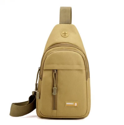 Mochila táctica con honda Bolsos de hombro Viaje Militar Bandolera Bolso de pecho Unisex Foto 1 de 4