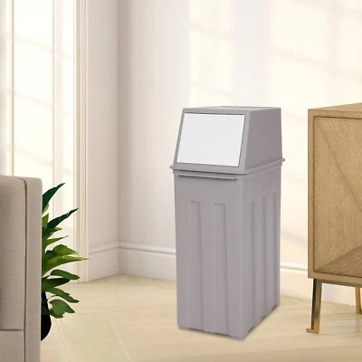 Slim Trash Can with Lid Tall & Narrow Trash Bin For Kitchen 30L/8Gal Trash Can - Image 1 of 4
