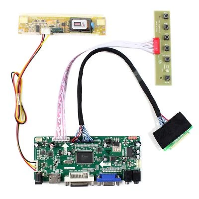 Fit To 20.1" 1920x1200 N201J4-L01 LCD Screen HD DVI VGA LCD Driver Board - Image 1 of 4