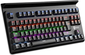 LIOCAT Mechanische RGB Multicolour Gaming Tastatur KX 366+CM Wild Game - Schwarz - Bild 1 von 8