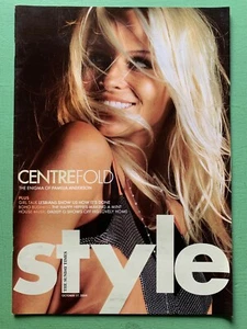 Sunday Times STYLE 17-October-2004 PAMELA ANDERSON Vanessa Mae Michelli Provensi - Picture 1 of 7