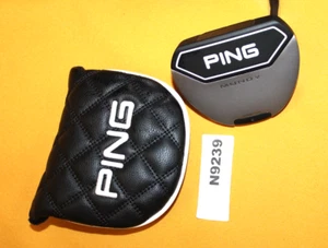 Ping 2023 Mundy Black Dot 35" Mallet Putter Straight Arc Steel N9239 MINT - Picture 1 of 8
