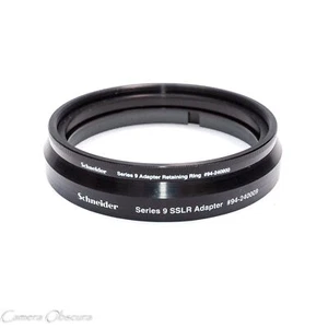 Schneider Tiffen Series 9 SSLR Adapter Filter Holder #94-240009 + Retaining Ring - Picture 1 of 2