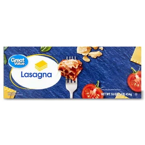 (6 pack) Great Value Lasagna Pasta, 16 oz - Picture 1 of 9
