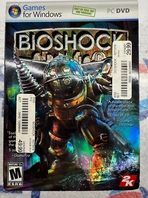 BioShock PC DVD Video Game 2K Games Windows Complete with manual - Image 1 of 3