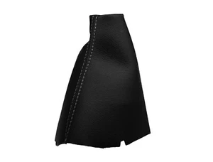 RENAULT TRAFIC II (2001-2014) Soufflet Levier De Vitesse Cuir - Couture Gris - Picture 1 of 1