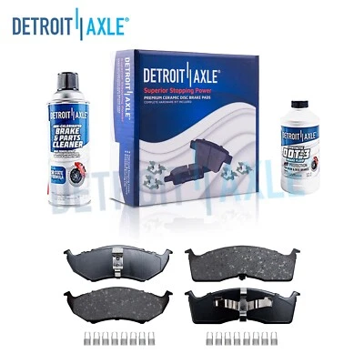 Pastillas de freno delanteras de cerámica con hardware para 300M Concorde LHS Intrepid Neon Prowler Foto 1 de 4